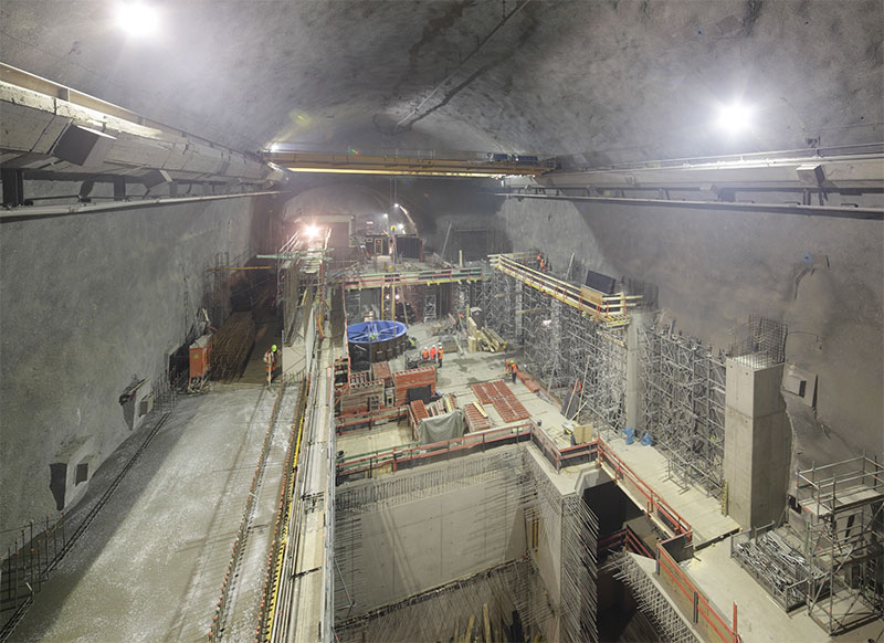 Tunnel - Vianden, Hydropwer Project, LUXEMBOURG